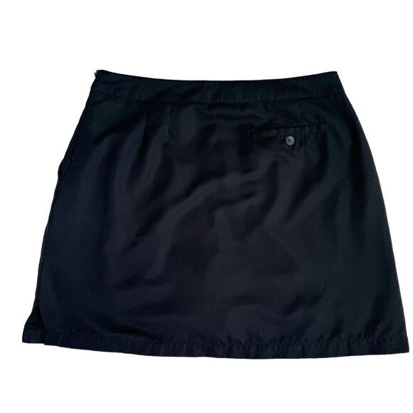 Allyson Whitmore Golf Skort Black Pocket Athletic Size 12 - Picture 2 of 10